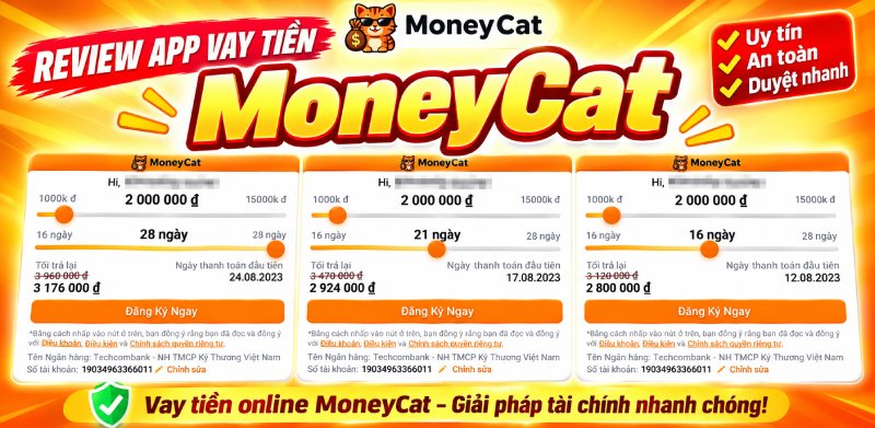 app vay tiền moneycat